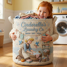 Load image into Gallery viewer, Personalized Quilted Laundry Basket for Kids &amp; Family Gift | Movie Fans
