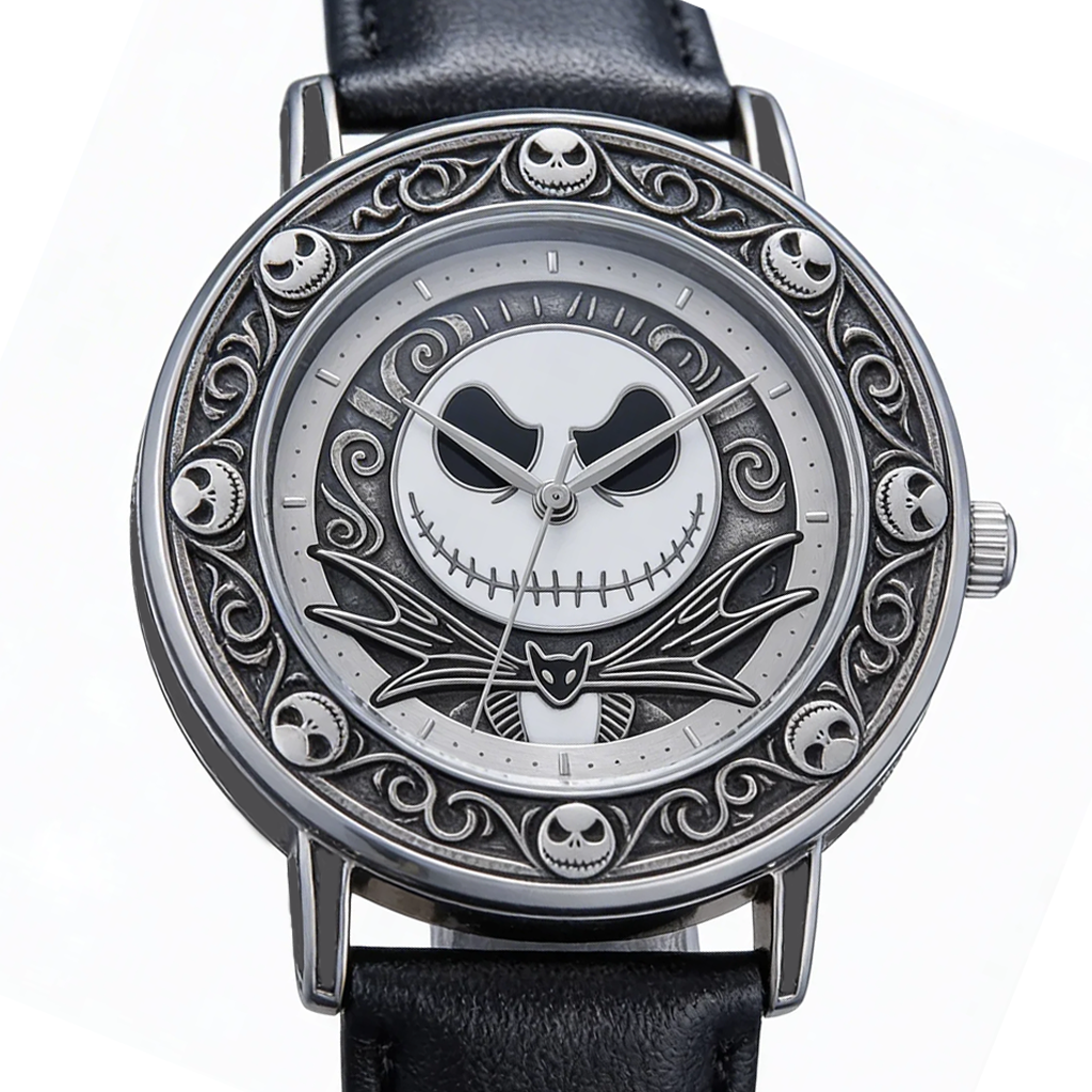 Personalized Skeleton Hand Watch Gift for Movie Fans
