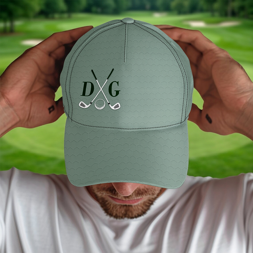 Personalized Monogram Classic Cap Custom Gift for Golf Lovers