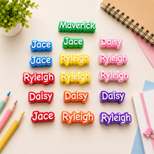 Load image into Gallery viewer, Personalized Pencil Toppers Custom Name Back to School Gift
