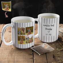 Load image into Gallery viewer, Personalized Photo Mug Gift for Dad Custom Design Father's Day
