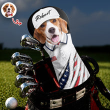 Load image into Gallery viewer, Personalized Dog Photo Golf Head Cover Custom Gift for Dad
