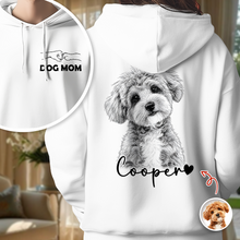 Load image into Gallery viewer, Personalized Dog Dad T-Shirt Custom Photo Gift for Dog Lovers
