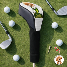 Load image into Gallery viewer, Personalized Dog Photo Golf Club Head Cover Gift for Dog Dad
