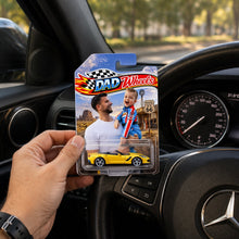 Load image into Gallery viewer, Personalized Photo Road Route 66 Diecast Car Gift for Dad
