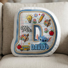 Load image into Gallery viewer, Personalized Cute Alien Pillow Custom Shape Back to School Gift for Kids
