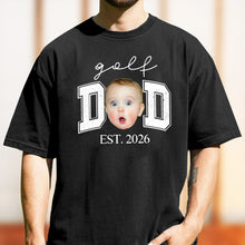 Load image into Gallery viewer, Personalized Photo T-Shirt Gift for Dad Father's Day Custom
