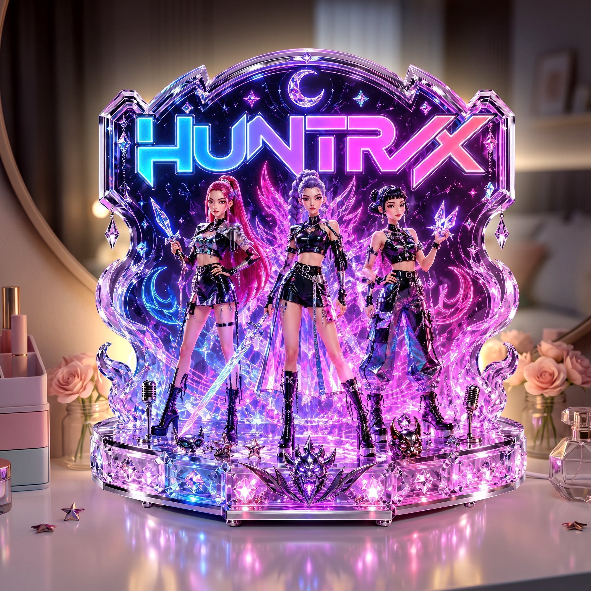 Personalized Acrylic Light Box Custom Name Gift for Kids Movie Fans