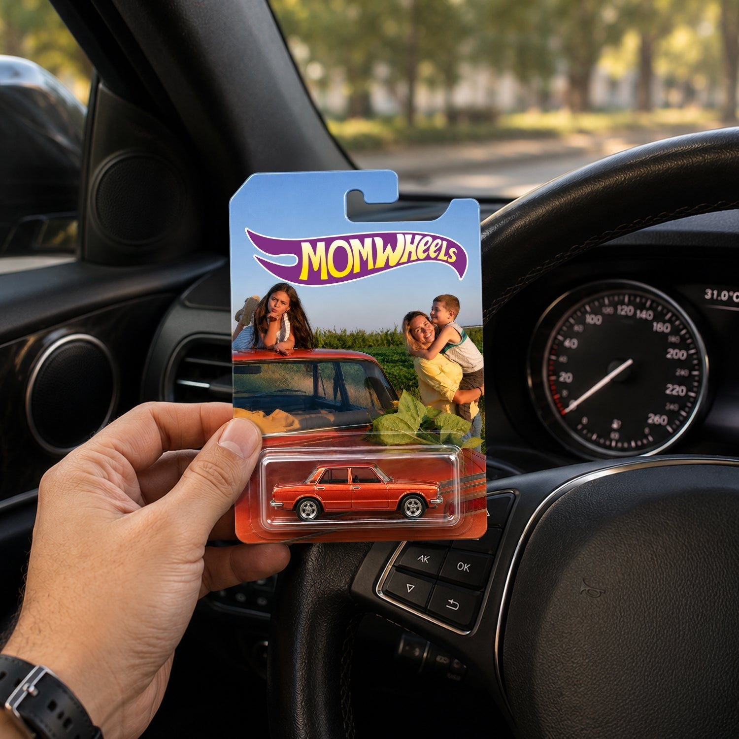 Personalized Hot Wheels Custom Photo Gift for Dad Father's Day