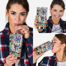 Load image into Gallery viewer, Personalized Tropical Beach Tumbler with Custom Name Gift for Her
