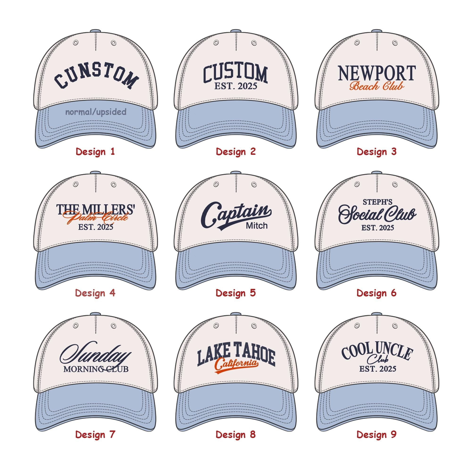 Personalized 90s Vintage Trucker Hat Gift for Family Golf Lovers