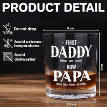 Load image into Gallery viewer, Personalized Whiskey Glass Gift for Dad and Grandpa - Father’s Day
