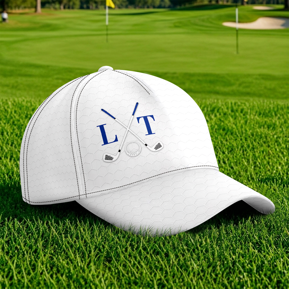 Personalized Monogram Classic Cap Custom Gift for Golf Lovers