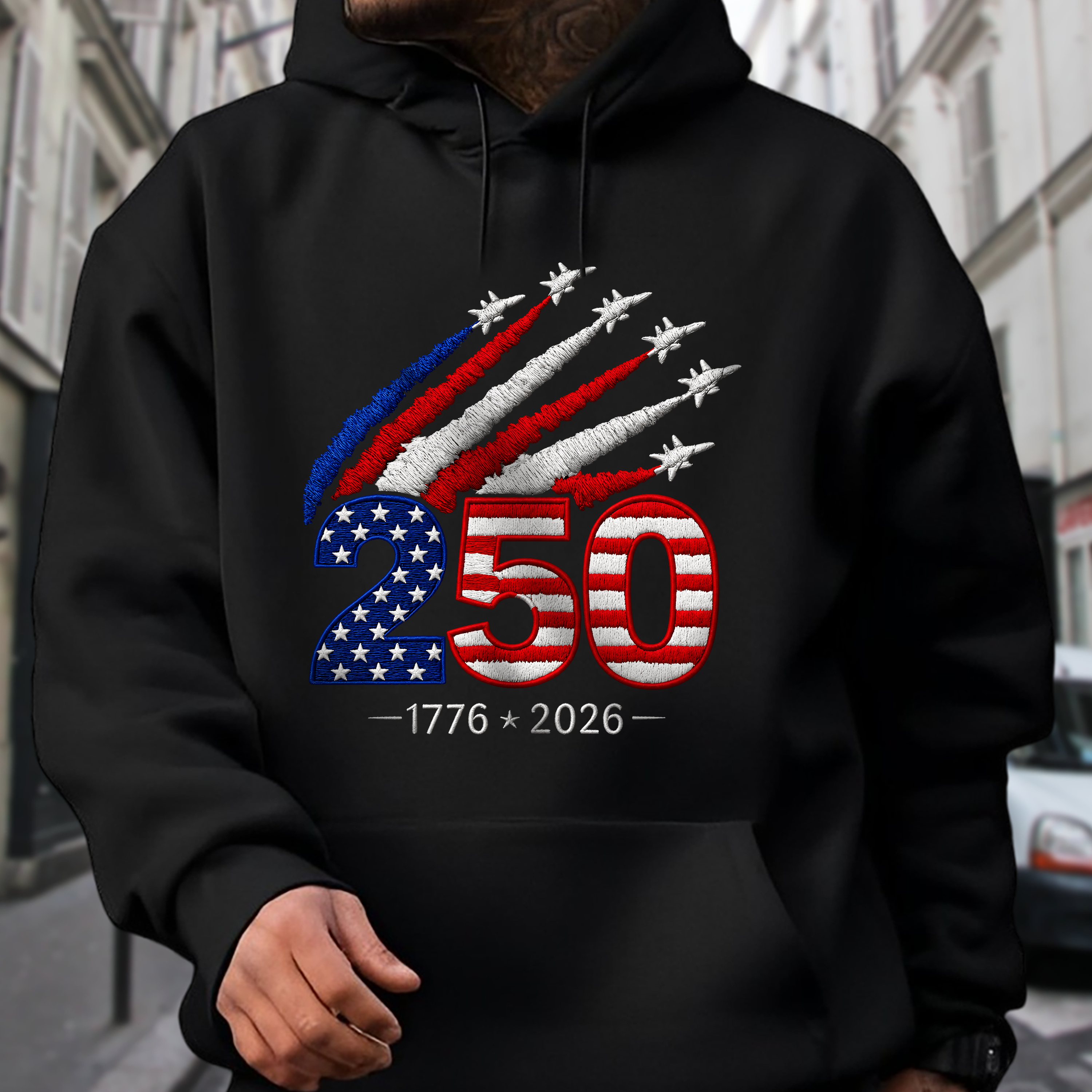 1776–2026 America Anniversary Dark Shirt Custom Gift for Dad