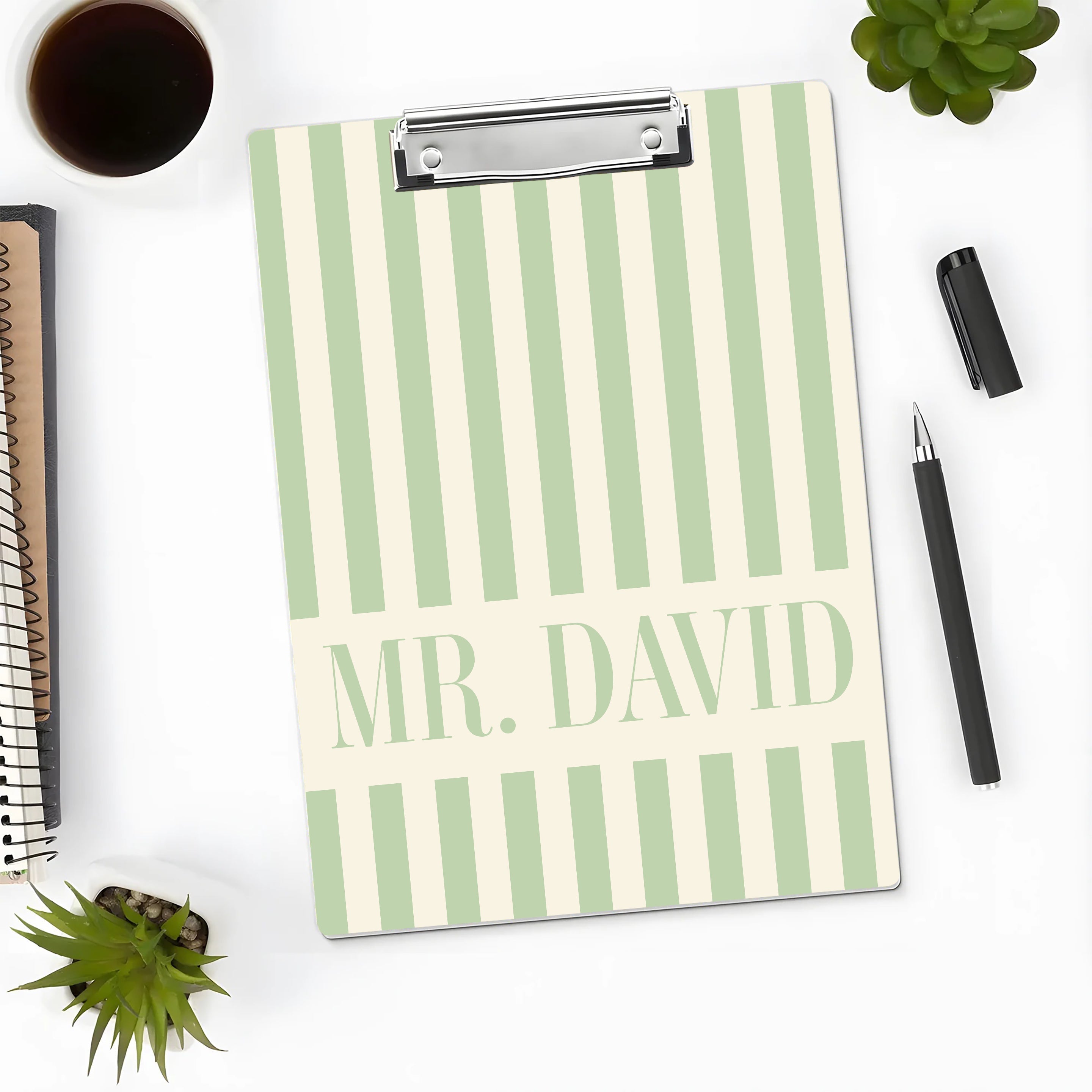 Personalized Teacher Clipboard Custom Name Gift for Educators