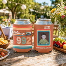 Load image into Gallery viewer, Personalized Photo Can Cooler Custom Gift for Birthday
