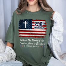 Load image into Gallery viewer, 250th Anniversary Christian Patriotic Comfort Shirt Gift
