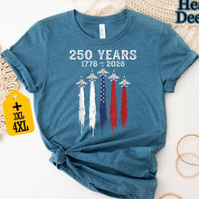 Load image into Gallery viewer, Personalized USA Independence Day T-Shirt Custom Name Gift
