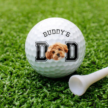 Load image into Gallery viewer, Personalized Photo Golf Ball Gift for Dog Dad or Cat Mom
