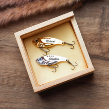 Load image into Gallery viewer, Personalized Engraved Fishing Lure Gift for Dad - Custom Name
