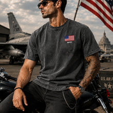 Load image into Gallery viewer, Personalized American Flag Comfort Shirt Independence Day Gift for Dad
