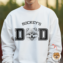 Load image into Gallery viewer, Custom Photo T-Shirt for Dog Dad Personalized Father's Day Gift
