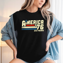 Load image into Gallery viewer, Patriotic 250 Years Vintage T-Shirt Custom Name Gift
