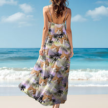 Load image into Gallery viewer, Custom Cat Photo Cami Maxi Dress Personalized Gift for Cat Mom
