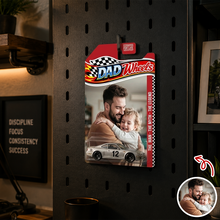 Load image into Gallery viewer, Personalized Hot Wheels Car Photo Gift for Dad Father's Day
