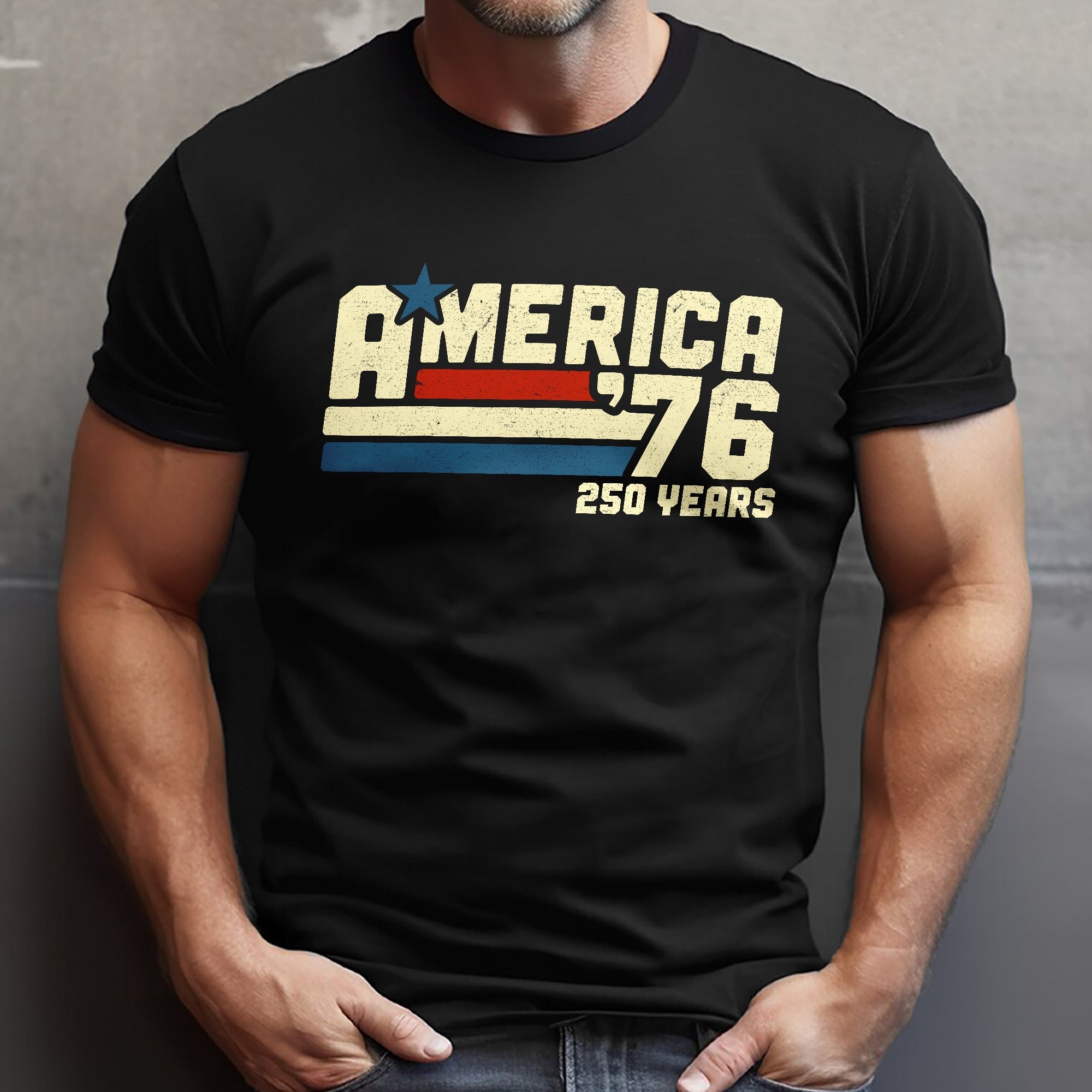 Personalized Retro 4th of July Comfort Shirt Custom Name Gift