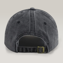 Load image into Gallery viewer, Personalized Washed Denim Baseball Cap 4th of July Gift
