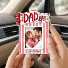 Load image into Gallery viewer, Personalized Dad Car Visor Photo Clip Gift for Father's Day

