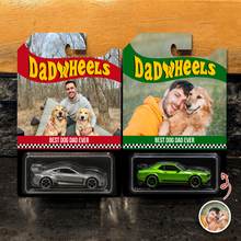 Load image into Gallery viewer, Personalized Photo Hot Wheels Dog Dad Gift Custom Design
