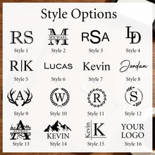 Load image into Gallery viewer, Personalized Engraved Leather Notebook Set with Pen Gift for Dad
