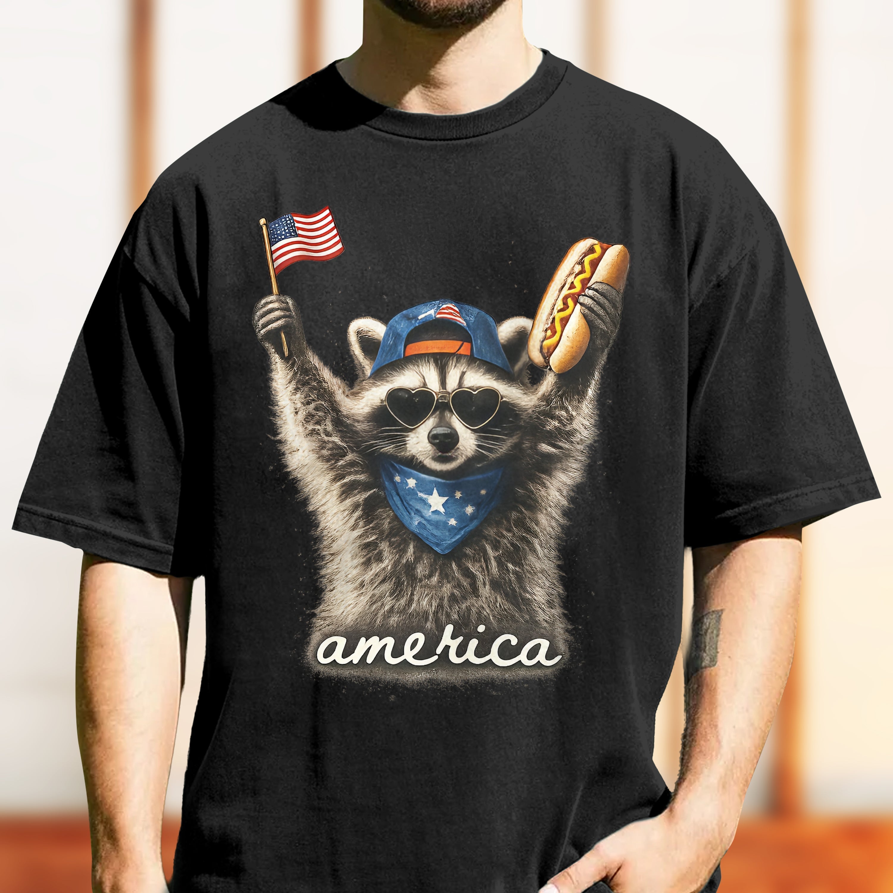 Personalized 4th of July Comfort Shirt Custom Photo Gift