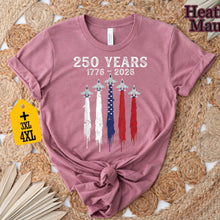 Load image into Gallery viewer, Personalized USA Independence Day T-Shirt Custom Name Gift
