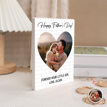 Load image into Gallery viewer, Personalized Photo Building Block Gift for Dad Father's Day
