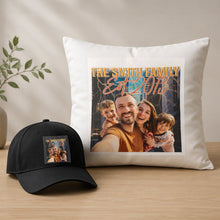 Load image into Gallery viewer, Personalized Retro Photo DTF Transfer Gift for Dad

