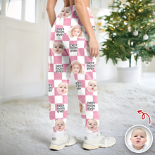 Load image into Gallery viewer, Personalized Retro Sweatpants Custom Photo Gift for Dad
