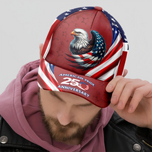 Load image into Gallery viewer, Personalized Eagle Cap Patriotic Gift for Dad 4th of July
