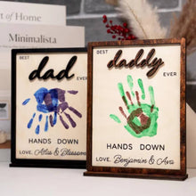 Load image into Gallery viewer, Personalized 2-Layered Wooden Plaque Gift for Dad - Father's Day
