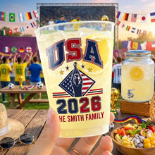 Load image into Gallery viewer, Personalized Frosted Cups for Soccer Fans | Family Party Gift
