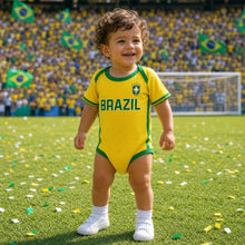 Load image into Gallery viewer, Personalized Baby Jersey Bodysuit Portugal Soccer Gift for New Parents

