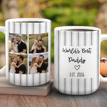 Load image into Gallery viewer, Personalized Photo Mug Gift for Dad Custom Design Father's Day
