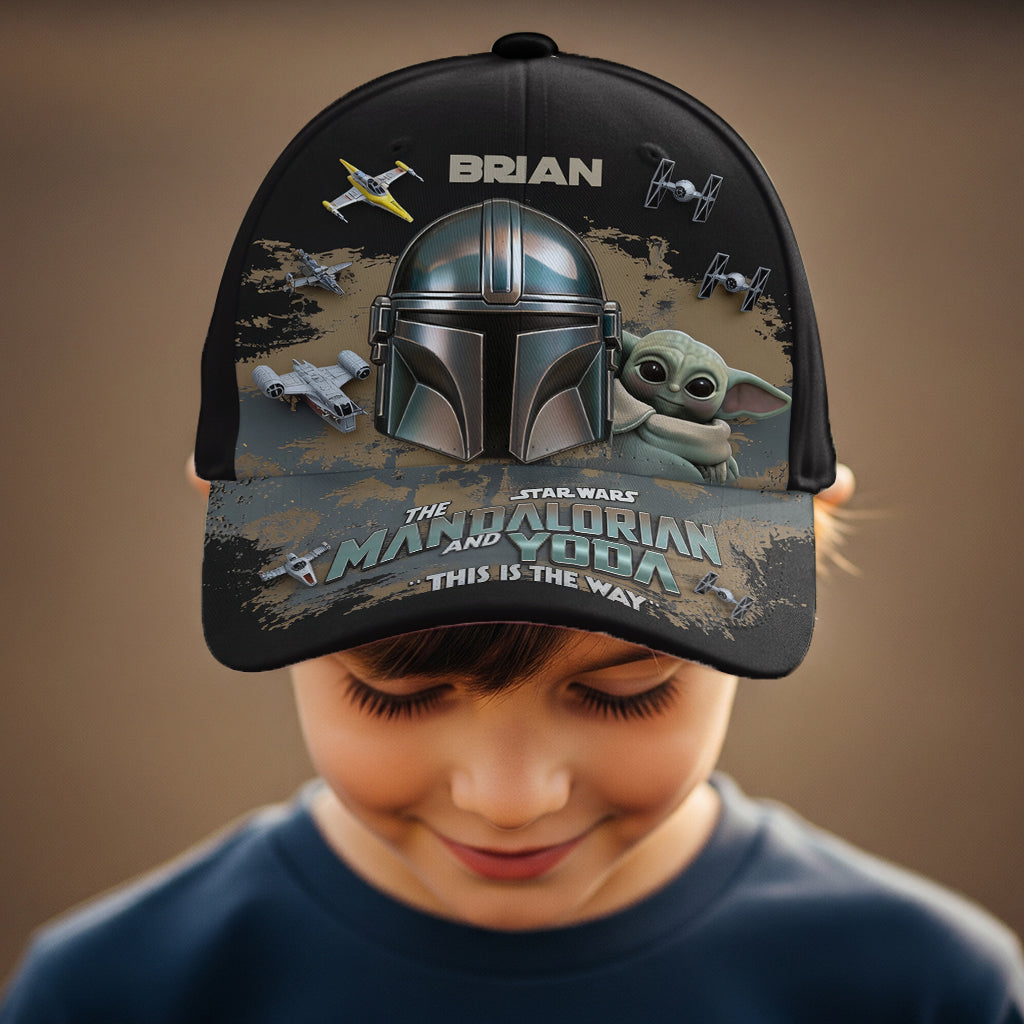 Personalized Star Wars Classic Cap This Is The Way Gift for Fans
