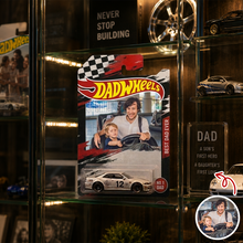 Load image into Gallery viewer, Personalized Hot Wheels Photo Gift for Dad Father's Day
