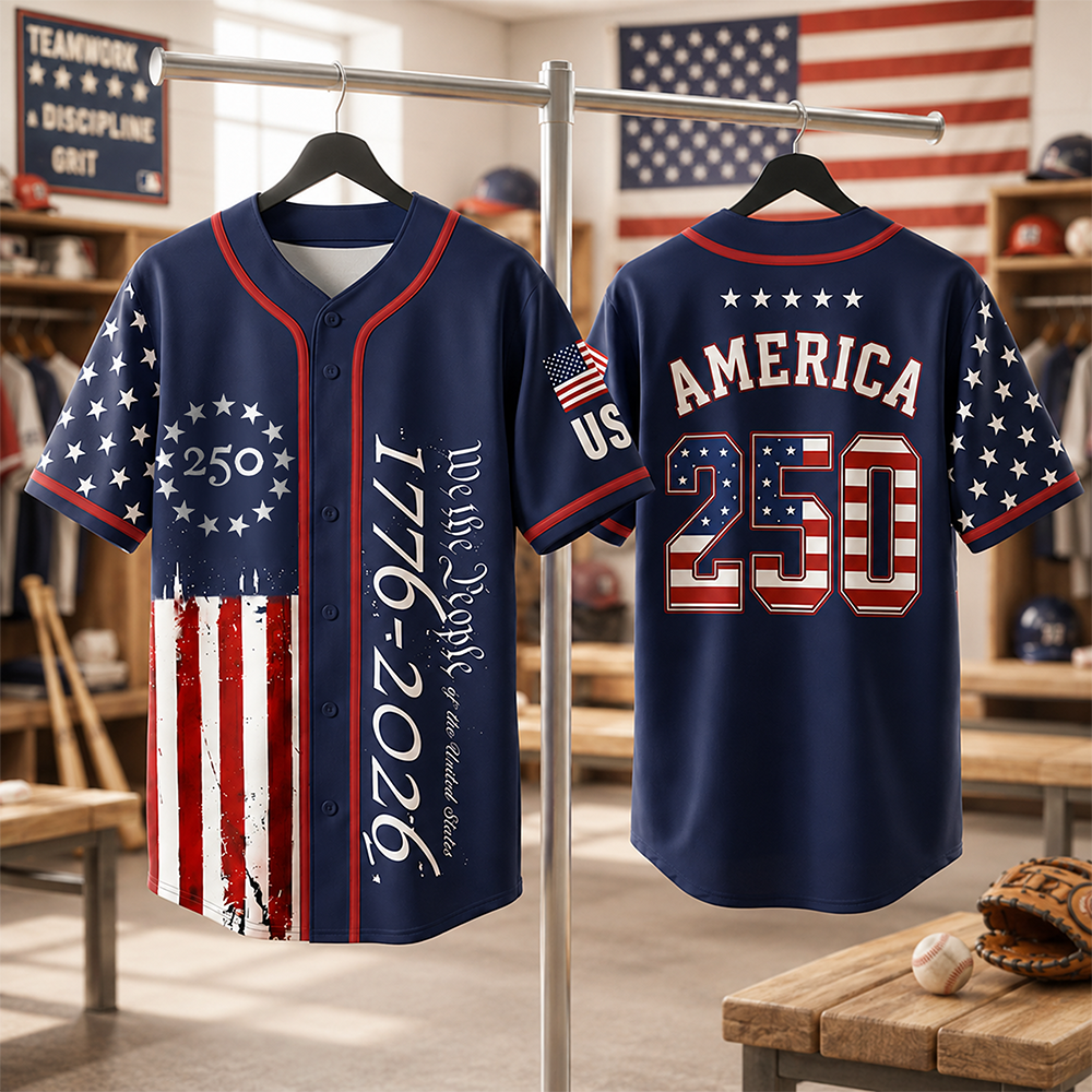 Personalized We The People Baseball Jersey Custom Name 4th of July Gift