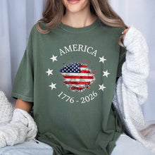 Load image into Gallery viewer, Vintage USA Flag Comfort Shirt Personalized Gift for Dad
