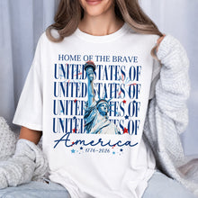 Load image into Gallery viewer, Personalized USA 250 Years Comfort Shirt Independence Day Gift

