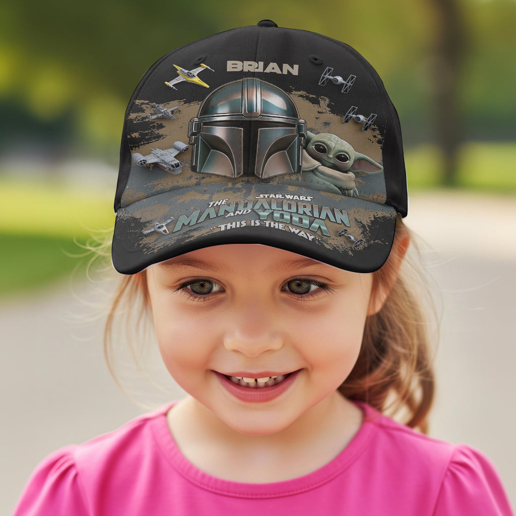 Personalized Star Wars Classic Cap This Is The Way Gift for Fans